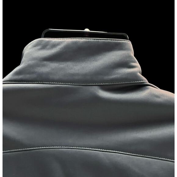 Reebok Men’s Full Zip Track Jacket Gray XXL Black Red Striped Sleeves Retro Y2K - Picture 9 of 12